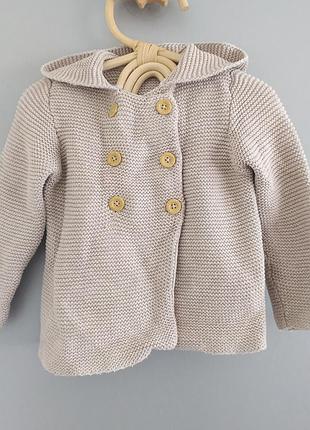 В'язаний светр, кофта для хлопчика/дівчинки 12-18міс