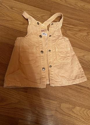 Дитячий сарафан zara 18-24 3