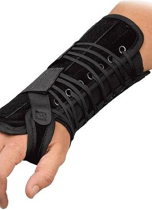 Advanced ortho черный отрез на руку на запястье фиксирующий бандаж левый