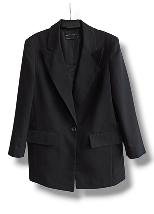 Жіночий подовжений піджак, блейзер вільного крою на невисокий зріст asos.