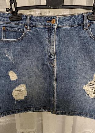 Джинсовая юбка
