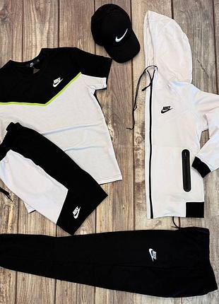 Спортивний костюм nike, чоловічий комплект футболка і шорти, спортивний костюм найк на літо
