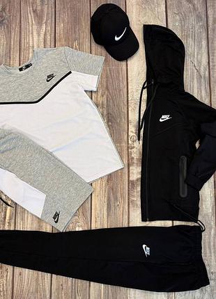 Спортивний костюм nike, чоловічий комплект футболка і шорти, спортивний костюм найк на літо