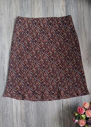 Летняя юбка большой размер батал 52 /54