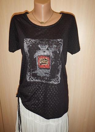 Блуза футболка з принтом chris line p.l