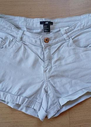 Шорты женские h&amp;m s-m серые