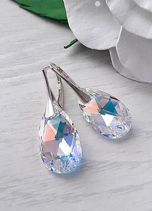 Сережки swarovski3 фото