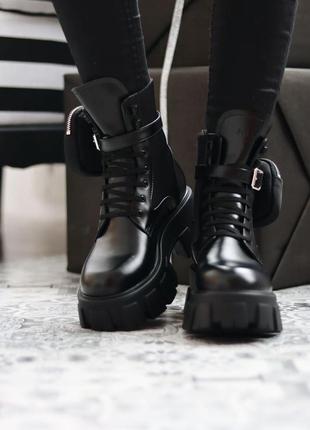 Ботинки milano monolith black premium черевики5 фото