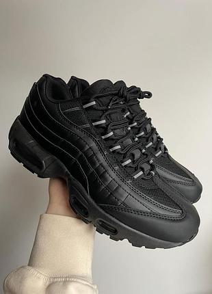 Кросівки nike air max 95 black 3