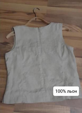 Жіноча майка льон 100%