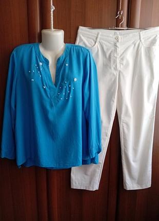 Блуза королевского размера