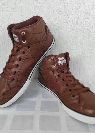 Кожанние кеди, кроссовки lonsdale london р.41