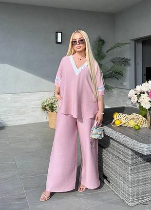 Костюм жіночий лляний