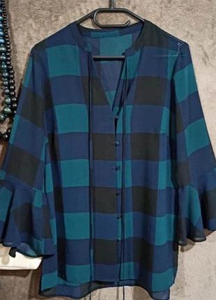 Шифонова прозора блуза