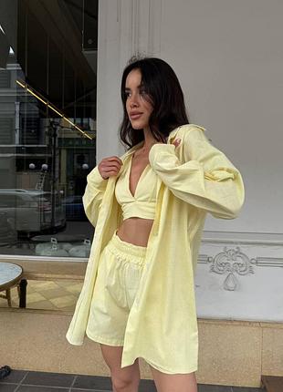 Літній костюм трійка