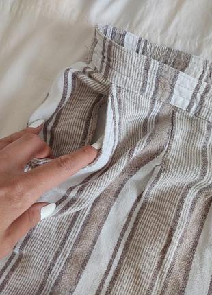 Льняные брюки 7