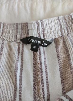 Льняные брюки 8