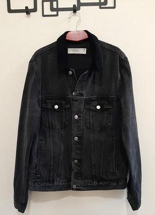 Крутая мужская джинсовая куртка topman _ classic, р. 44-46 / m