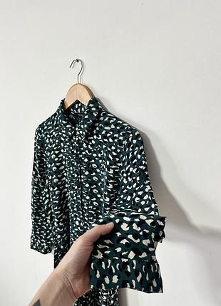 Меди платье из натуральной ткани на пуговицах с поясом next🌿