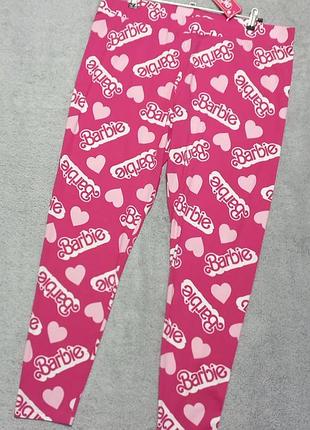 Новые розовые брюки-леггинсы barbie primark, размер plus size 18-20 (xl-xxl)