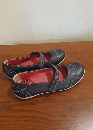 Кожаные мокасины, балетки super fit