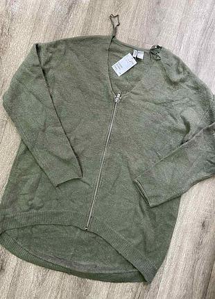 Кофта h&m пог 61,пот 60, длина 80