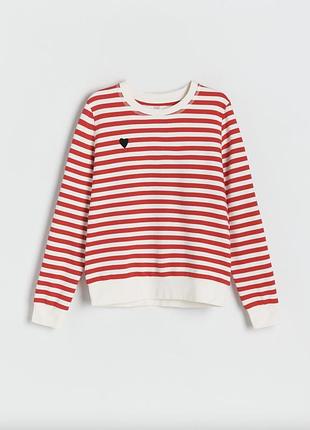 Смугастий світшот reserved