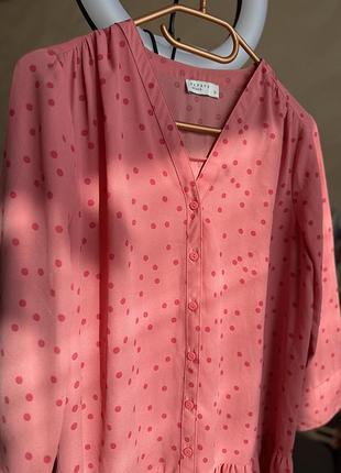 Легка невагома сукня в горох