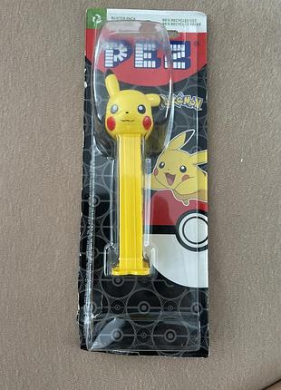 Пікачу,pez, покемон, цукерки