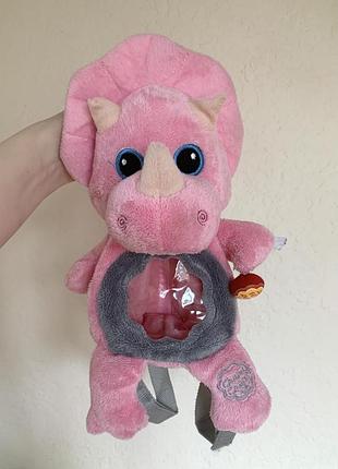 Рюкзак рожевий динозавр chupa chups