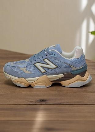 Кросівки new balance 9060 blue, кроссовки 9060 блакитні (0213)