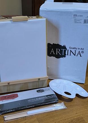 Artina набір для малювання акриловими фарбами