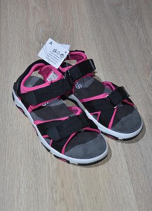 Босоніжки ellos 30 розмір 20 см. спортивні дитячі на дівчинку трекери сандалі сандалії боссоніжки класні george красиві модні