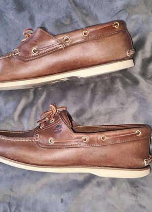 Чоловічі мокасини топсайдери flyroam timberland оригінал