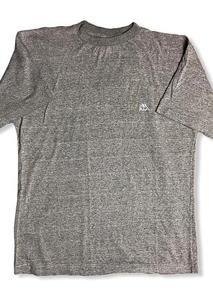 Хлопковая винтажная оверсайз  футболка kappa