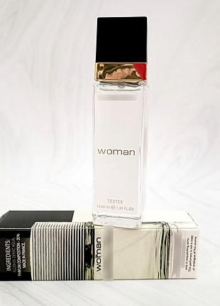 Ніжний, приємний, злегка пудровий аромат woman 👠