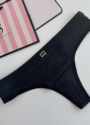 Бавовняні трусики стринги victoria’s secret