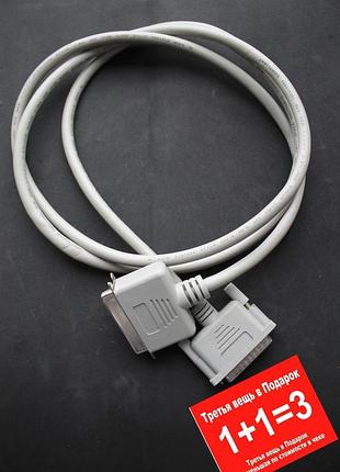Кабель мама папа (двунаправленный ) для принтера db25m кабель lpt db25 m-m 25pin 1.8m gray, oem,q25
