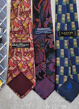 Краватки lanvin , salvatore feragamo, burberry, boss, галстуки