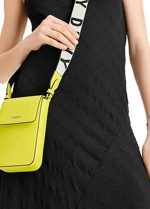 Кожаная сумка кроссбоди dkny оригинал
