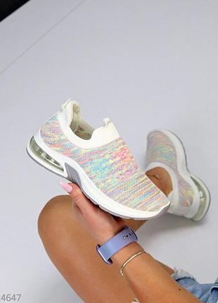 Мокасини текстиль