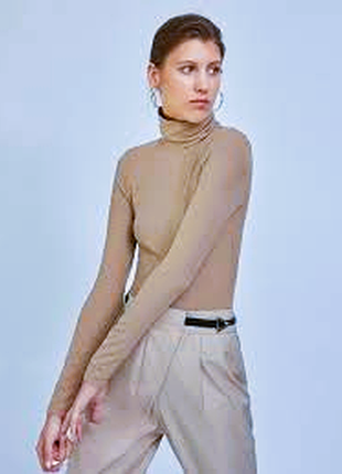 Базовый гольф в рубчик вискоза