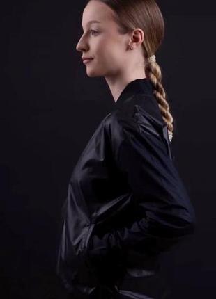Жіночий бомбар nike вітровка куртка з великим логотипом ,adidas,puma6 фото