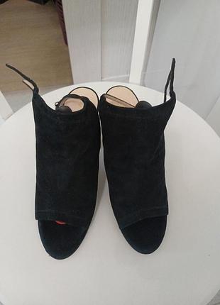 Босоножки замш