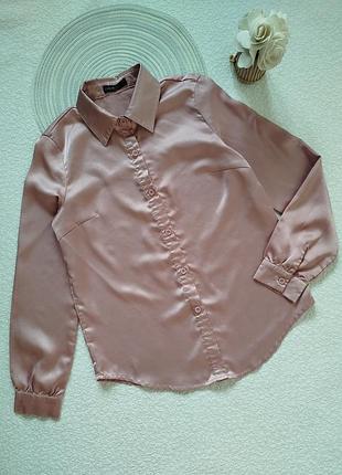 Блуза атласная shein