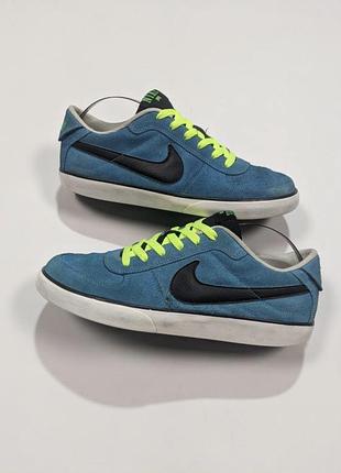 Оригінальні замшеві світло - голубі кросівки nike 45р 29см/кроссовки найк 45размер 29см