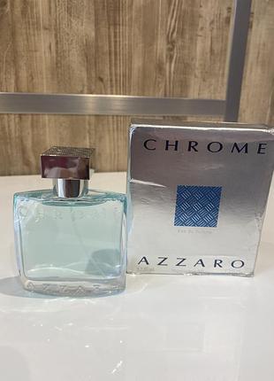 Azzaro chrome туалетна вода 50 мл, оригінал