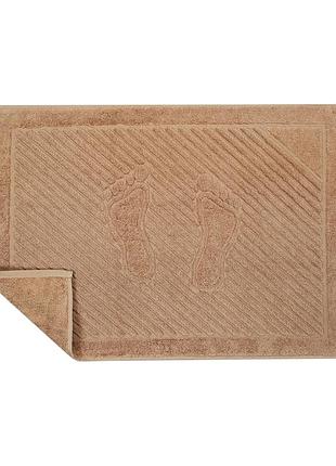 Полотенце для ног 50х70см ножки махровый ярослав беж