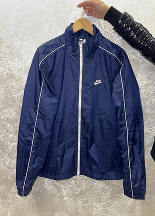 Вітровка для чоловіків від nike, синього кольору