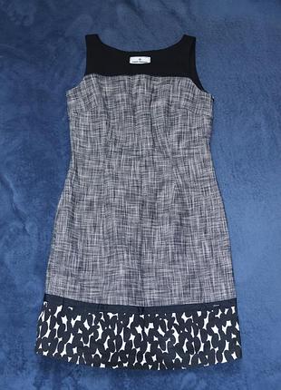 Діловий сарафан темний tom tailor